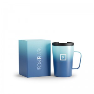 Iron Flask 12 Oz Grip Coffee 2.0 Mugs Blue | 270VMTXZJ