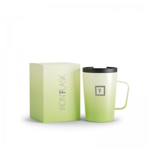 Iron Flask 12 Oz Grip Coffee 2.0 Mugs Light Green | 049KDVFIU