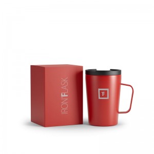 Iron Flask 12 Oz Grip Coffee 2.0 Mugs Red | 426PLNUSY