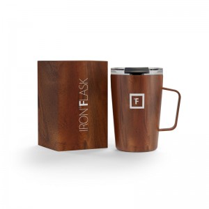 Iron Flask 12 Oz Grip Coffee Mugs Timber | 291JFIVWO