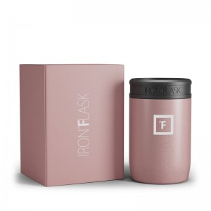 Iron Flask 12 Oz Standard Can Cooler Rose Gold | 063LGJKTQ