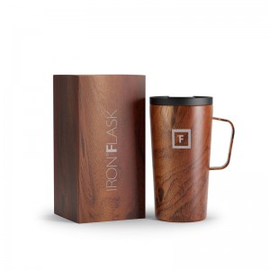 Iron Flask 16 Oz Grip Coffee 2.0 Mugs Timber | 382QHAJID