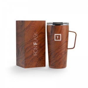 Iron Flask 16 Oz Grip Coffee Mugs Timber | 739EBQCMW