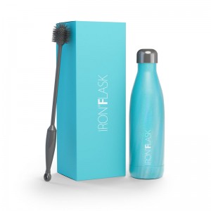 Iron Flask 17 Oz Retro Water Bottle Arctic Glow | 371QOHIMF