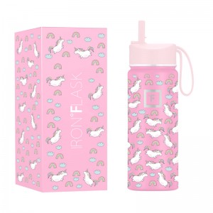 Iron Flask 18 Oz Kids Water Bottle Stardust Unicorns | 026SWJIAX