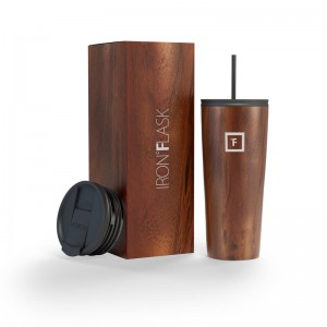 Iron Flask 24 Oz Classic 2.0 Tumbler Timber | 641RPKIZX