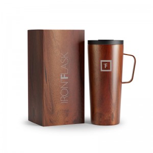 Iron Flask 24 Oz Grip Coffee 2.0 Mugs Timber | 964WLYHTJ