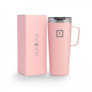 Iron Flask 24 Oz Grip Coffee Mugs Rose | 327KGISFR