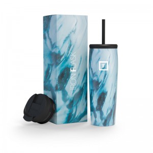 Iron Flask 24 Oz Nomad Tumbler Ocean | 748SUJOMZ