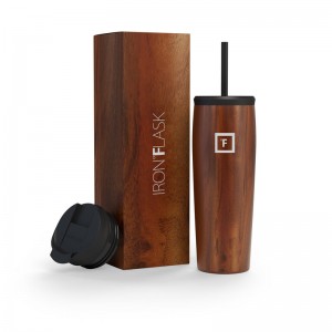 Iron Flask 24 Oz Nomad Tumbler Timber | 908ZWAVBM