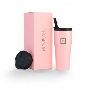 Iron Flask 24 Oz Rover 2.0 Tumbler Rose | 391XMUKWC