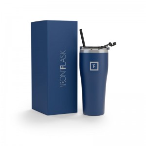 Iron Flask 24 Oz Rover Tumbler Blue | 324NVFZDP