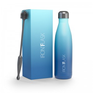 Iron Flask 25 Oz Retro Water Bottle Blue | 091XVHOCW