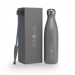 Iron Flask 25 Oz Retro Water Bottle Deep Grey | 742QXEARF