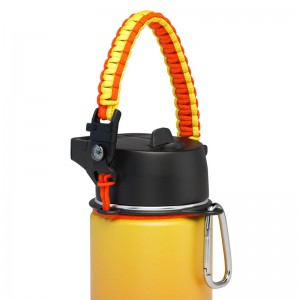 Iron Flask Wide Mouth Water Bottles Paracord Handle Fire | 462LXBQNJ