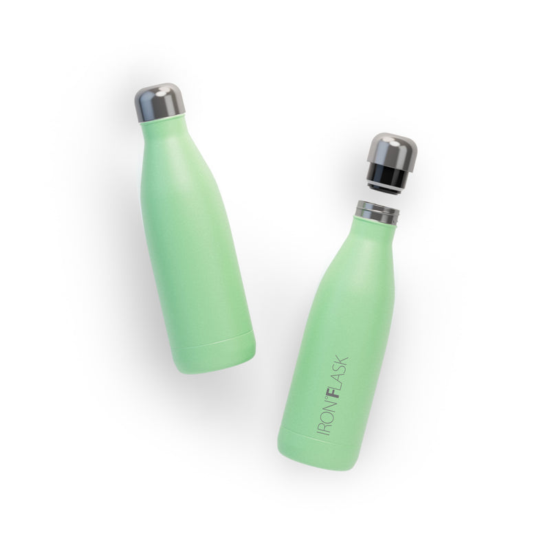 Iron Flask 17 Oz Retro Water Bottle Mint | 150JBHUAS