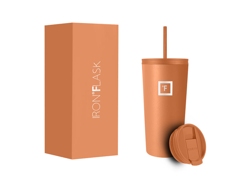 Iron Flask 24 Oz Classic 2.0 Tumbler Clementine | 581XCMPRG