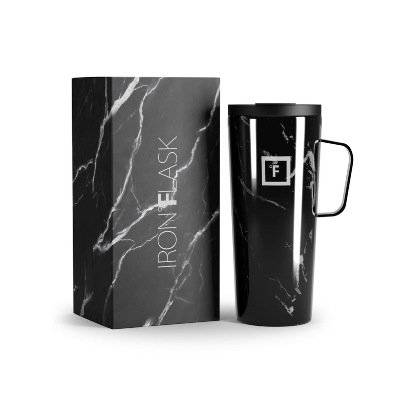 Iron Flask 24 Oz Grip Coffee 2.0 Mugs Black | 386DPVSRB