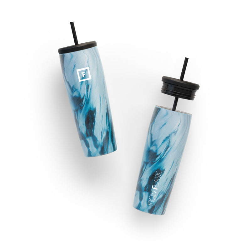 Iron Flask 24 Oz Nomad Tumbler Ocean | 748SUJOMZ