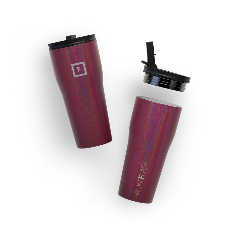 Iron Flask 24 Oz Rover 2.0 Tumbler Burgundy | 692EMKZVA