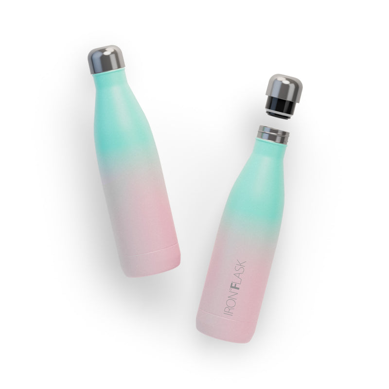 Iron Flask 25 Oz Retro Water Bottle Bubble Gum | 983KYRBDQ