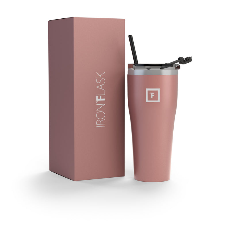 Iron Flask 32 Oz Rover Tumbler Rose Gold | 458URFYTA