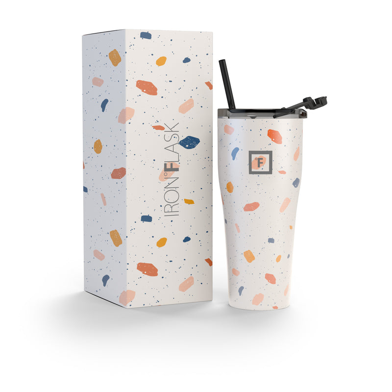 Iron Flask 32 Oz Rover Tumbler Terrazzo | 731OYUSQB